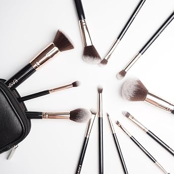 Amazon.co.jp: メイクブラシ セット 12本 柔らかい化粧ブラシ